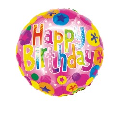 Balon folie Happy Birthday...