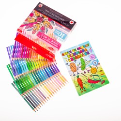 Pachet creioane colorate +...