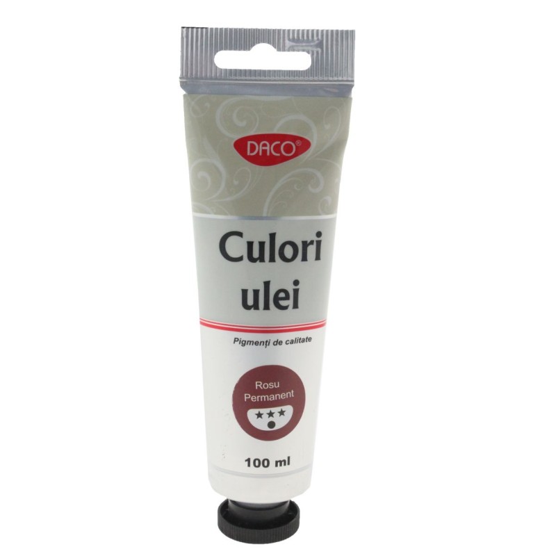 CULORI ULEI 100ML DACO ROSU PERMANENT 4100 CULORI ULEI 100ML DACO ROSU PERMANENT 4100