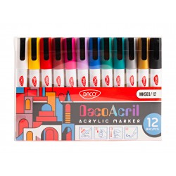 Marker acrilic DACO set 12...