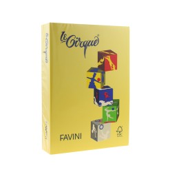 Carton color 160 g/mp A4 galben inchis Favini 200