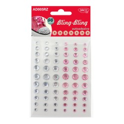 Accesorii craft - AD005 Roz diamante AA bling bling DACO
