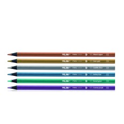 Creion color 6 Metalizat MILAN