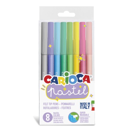 Carioca 8 culori pastel CARIOCA