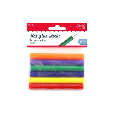REZERVA SILICON 10MM SET 6 COLOR RS110 DACO REZERVA SILICON 10MM SET 6 COLOR RS110 DACO