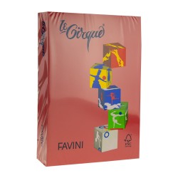 Carton color 160G/MP A4 rosu rubin FAVINI 210