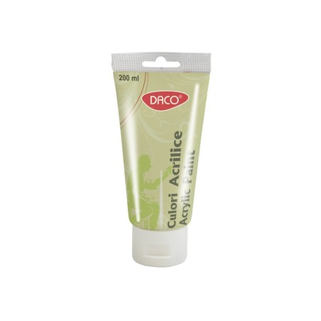 Culori acril 200ML DACO galben fluorescent CU3200 Culori acril 200ML DACO galben fluorescent CU3200