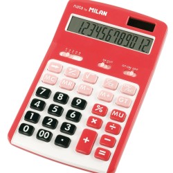 Calculator 12 dg Roșu MILAN