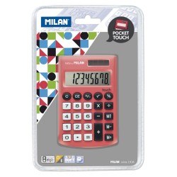 Calculator 8 dg Roșu MILAN