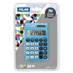 Calculator 8 dg Albastru MILAN