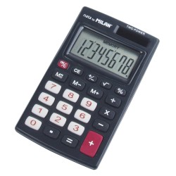 Calculator 8 dg Negru MILAN