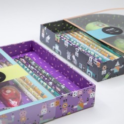 Set cadou Happy Boots Verde, MILAN 6360HBGR