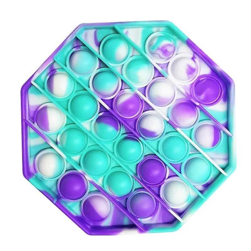 Jucarie pop it now & flip it, Hexagon, Multicolor