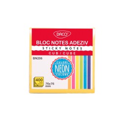 Bloc notes adeziv 76x76 mm...