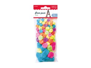 Accesorii craft - AD090 Pom-pom neon DACO