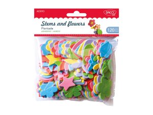 Accesorii craft - AD093 Floricele din spumă DACO