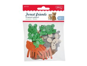 Accesorii craft - AD153 Prietenii pădurii spumă DACO