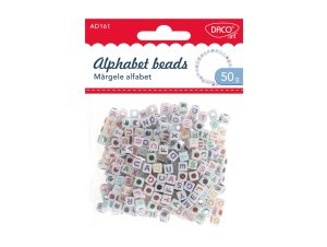 Accesorii craft - AD161 Mărgele alfabet DACO