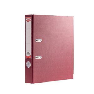 Biblioraft plastifiat 50 mm Vișiniu DACO