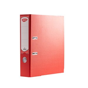 Biblioraft plastifiat 75 mm Roșu DACO