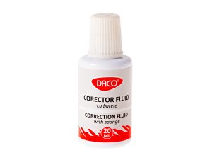 Corector fluid cu burete 20 g DACO