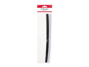 Hârtie quilling 30x0.5 cm 200/set alb/negru DACO