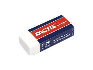 Radieră dreptunghiulară S20 FACTIS