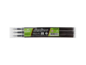 Mină cu gel Dispărel Negru ECADA