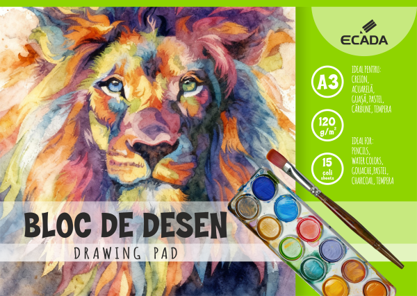 25301 Bloc de desen A3 ECADA