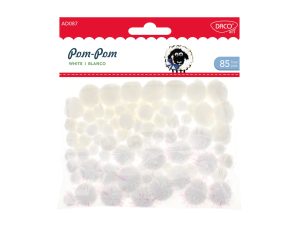 Accesorii craft - AD087 Pom-pom blanco DACO
