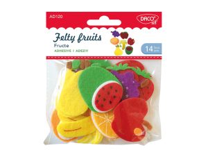 Accesorii craft - AD120 Fructe pâslă DACO