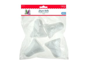 Accesorii craft - AD176 Clopoței polistiren set 4, 7 cm DACO