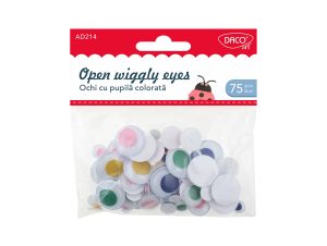 Accesorii craft - AD214 Ochi cu pupilă colorată DACO
