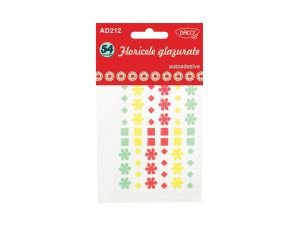 Accesorii craft - AD212 Floricele glazurate DACO