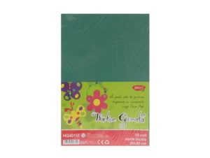 Hârtie gumată 10 coli Verde închis DACO