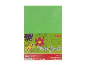 Hârtie gumată 10 coli Verde deschis DACO