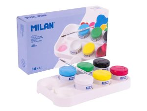 Tempera 6 culori 40 ml MILAN