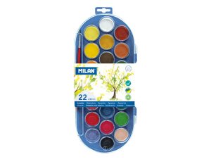 Acuarele 22 culori MILAN