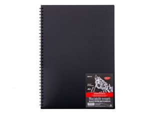 Bloc A3 hârtie neagră 30 file DACO