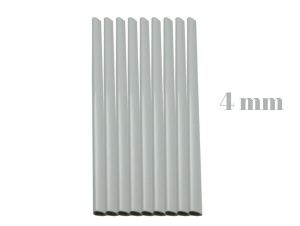 Baghete îndosariere 4 mm Alb ECADA