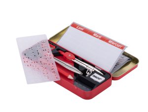 Trusă geometrie metalică DACO