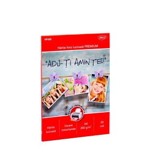 Hârtie foto A4 200 g/mp 20 coli DACO