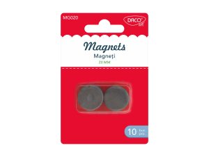 Magneți mari 20 mm set 10 DACO