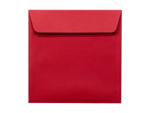 Plic pătrat Invitaș Bordo PC1414B DACO
