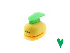 Perforator Hobby 1.6 cm inimă alungită DACO
