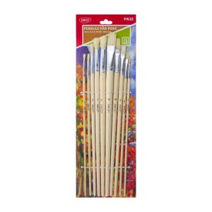 Pensule păr porc set 10 DACO
