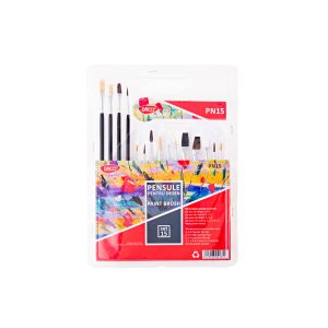 Pensulă cu paletă set 15 DACO