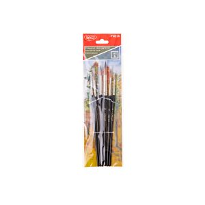 Pensule păr sintetic vârf rotund set 6 DACO PN216