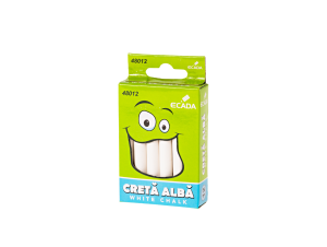 Cretă albă 12/cutie ECADA