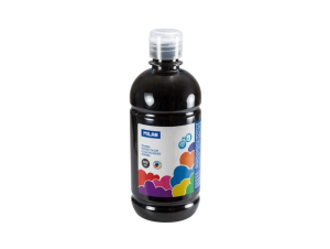 Tempera 500 ml Negru MILAN